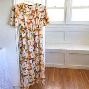 BLOOMCHIC Floral Maxi Dress Women’s Plus Size 20